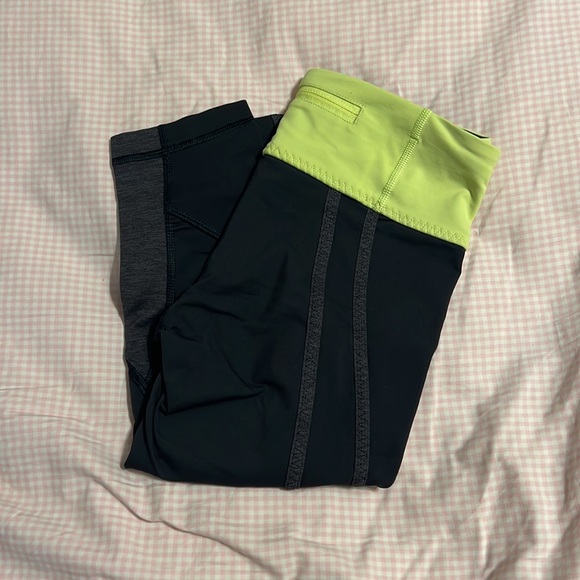 Lululemon Womens Pace Rival Crop Leggings - Picture 1 of 6